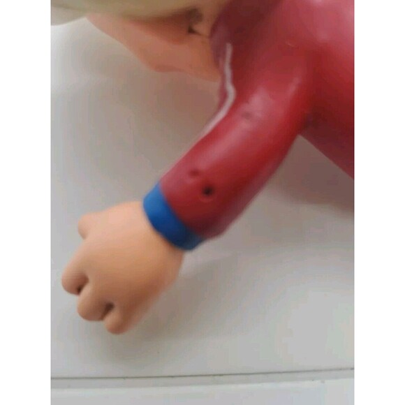 1993 Just Toys Shining Time Station Tex Bendable Action Figure Thomas & Friends - Picture 9 of 9